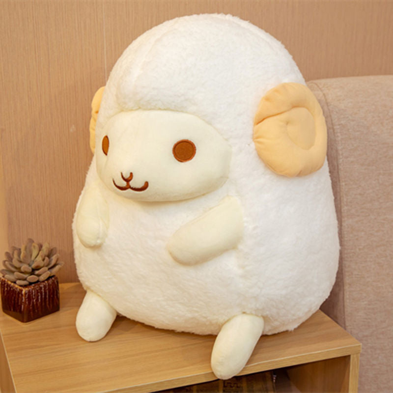 Cute Sitting Little Sheep Plush Toy
